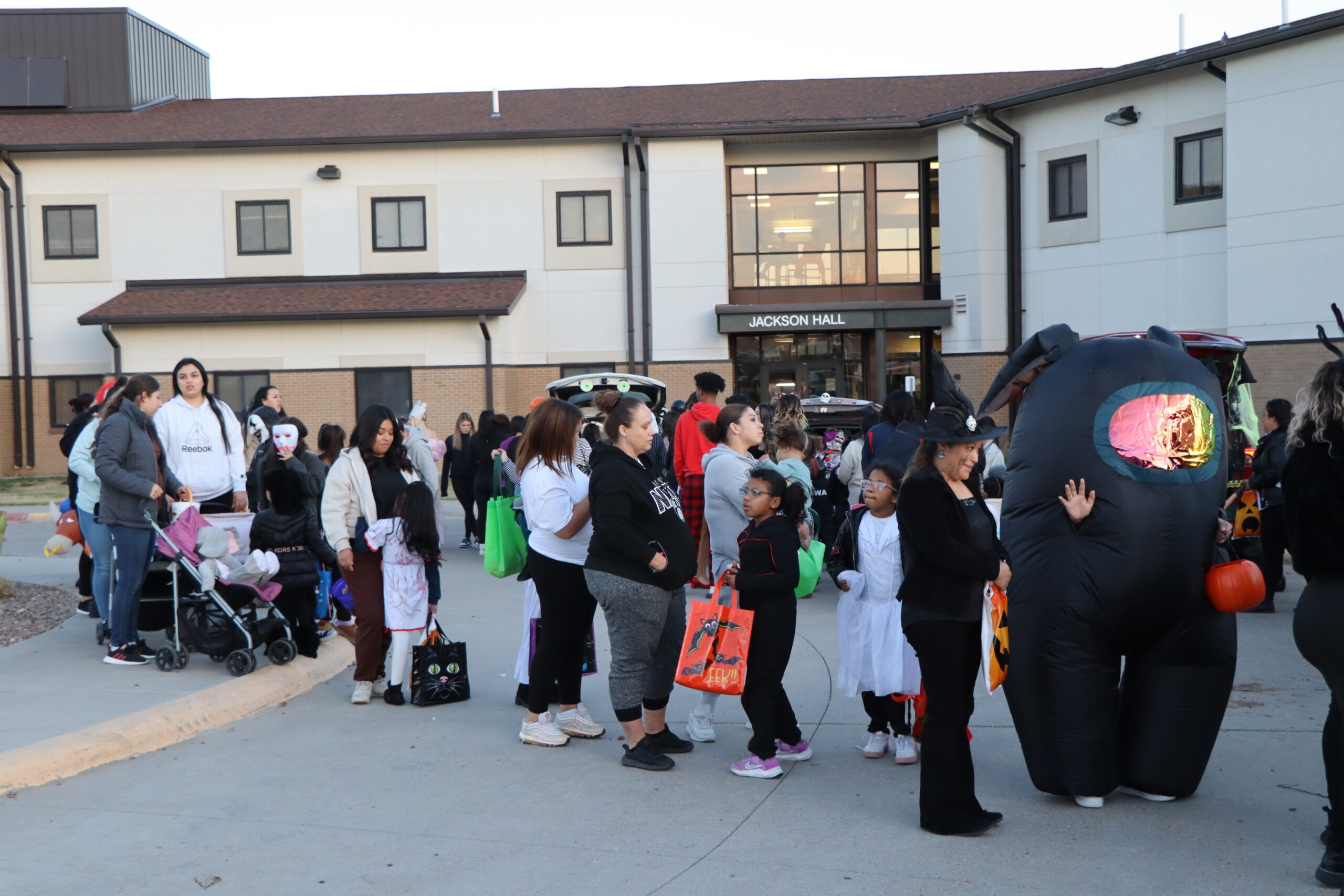 Trick-or-Treat in the Halls